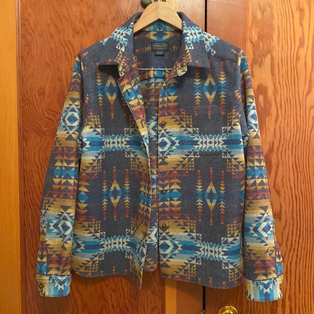 Authentic Wool Pendleton Shirt Jacket